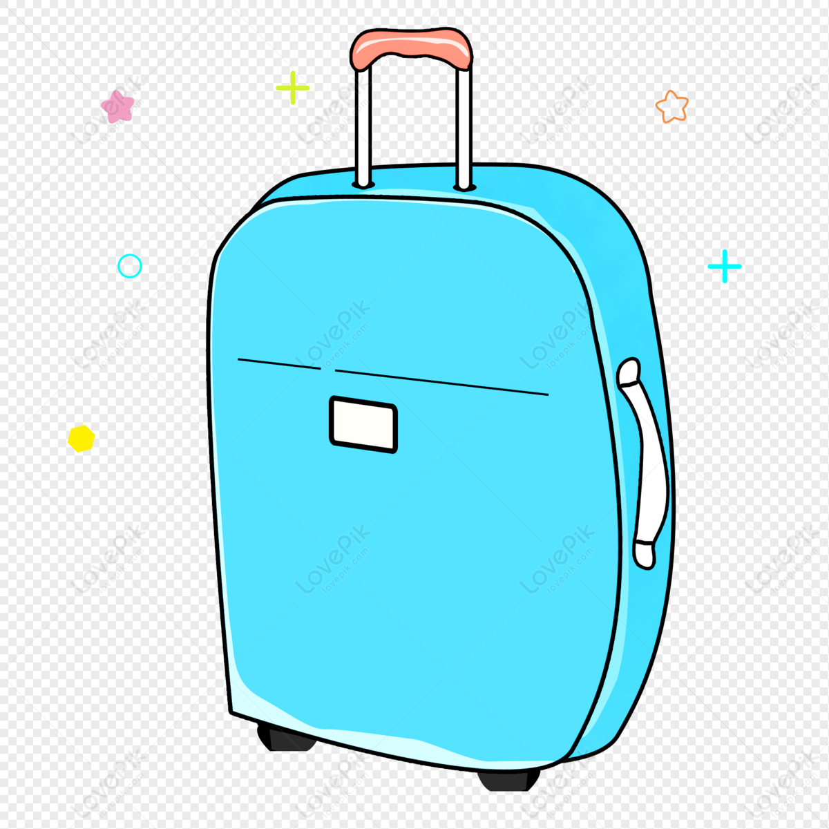 Cartoon Suitcase PNG Image And Clipart Image For Free Download - Lovepik |  401113698
