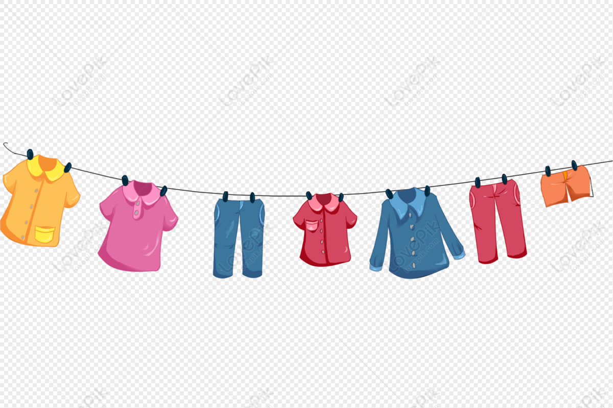 Clothes, Folding, Clothes Clipart, Clothesline PNG Free Download