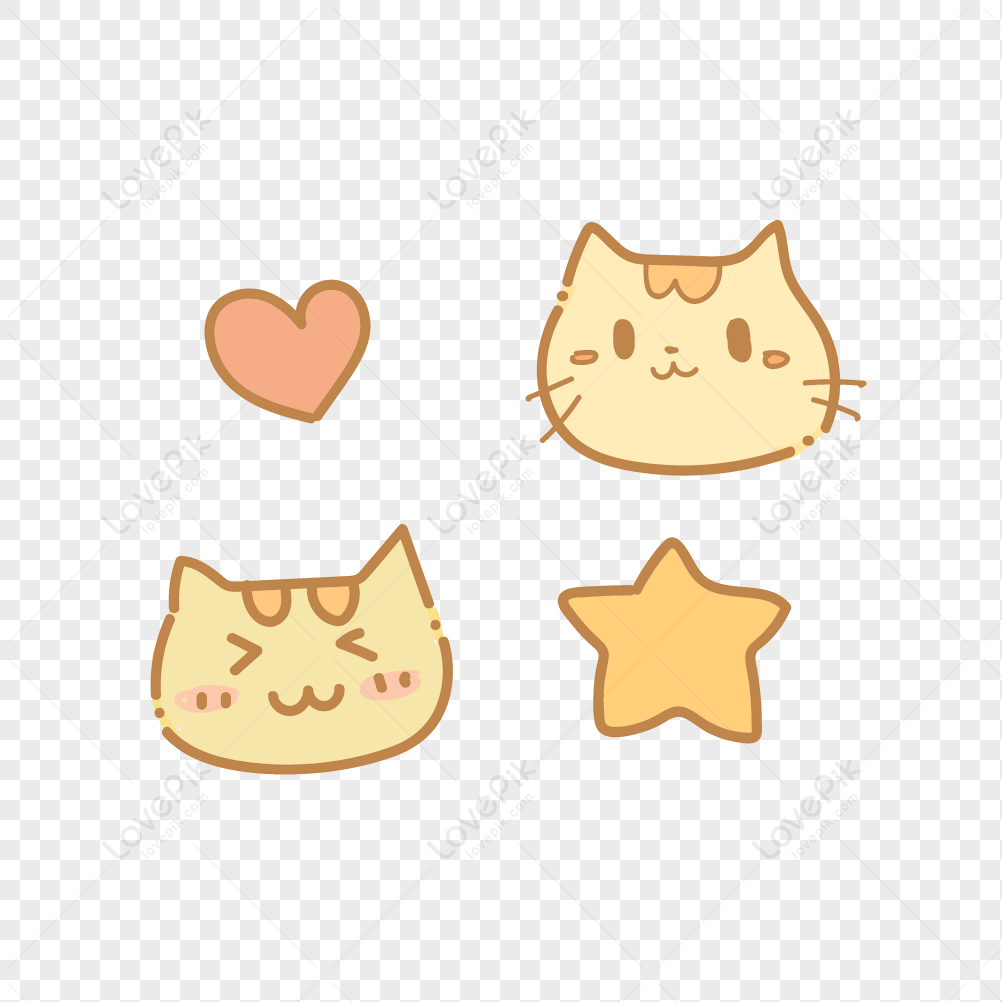 Cute Cat PNG Images With Transparent Background
