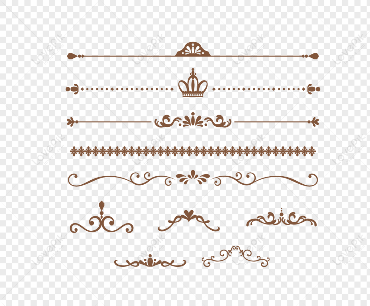 Decoration Line PNG Images With Transparent Background | Free ...