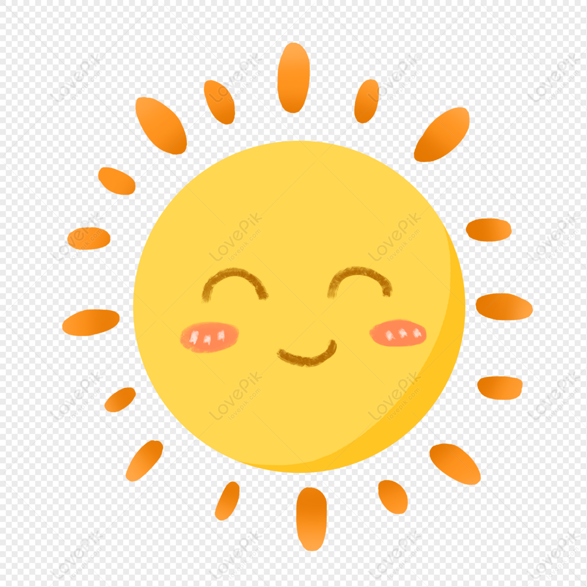 Hand Drawn Cartoon Cute Sun PNG White Transparent And Clipart Image For  Free Download - Lovepik | 401155322