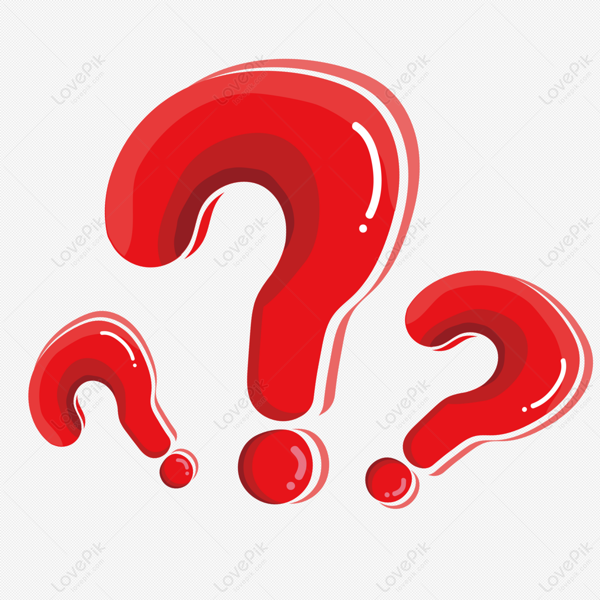 Red Question Mark Transparent Background