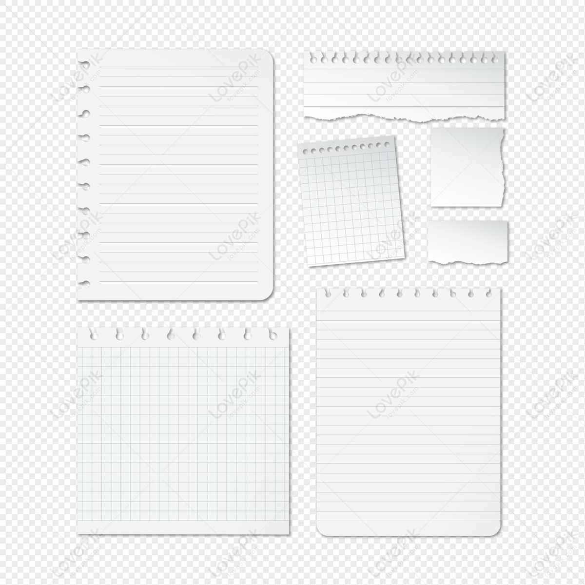 Pastel Sticky Notes PNG Transparent Images Free Download
