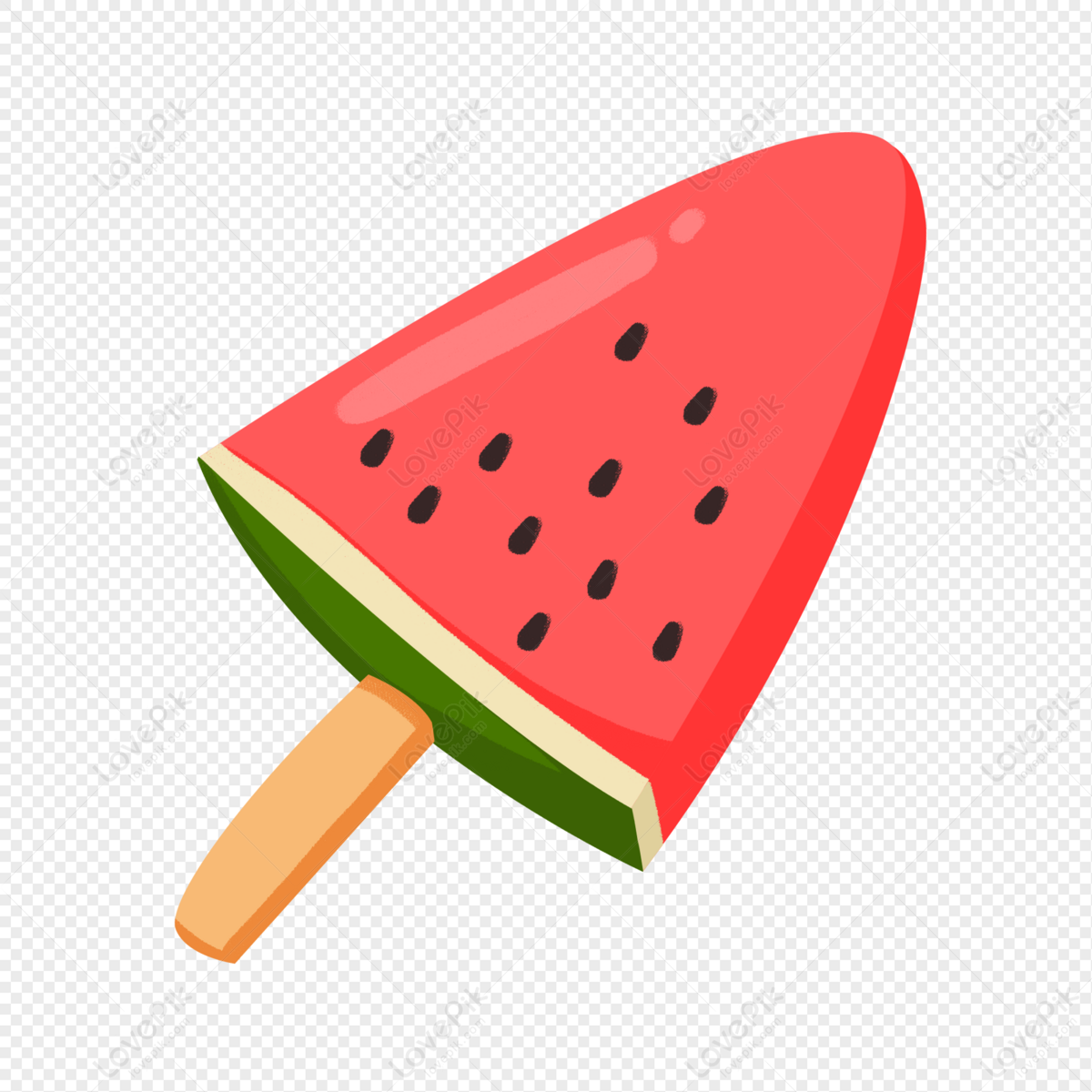 Summer Cool Popsicle Watermelon Ice Cream Cartoon Hand Drawn PNG Picture  And Clipart Image For Free Download - Lovepik | 401146505
