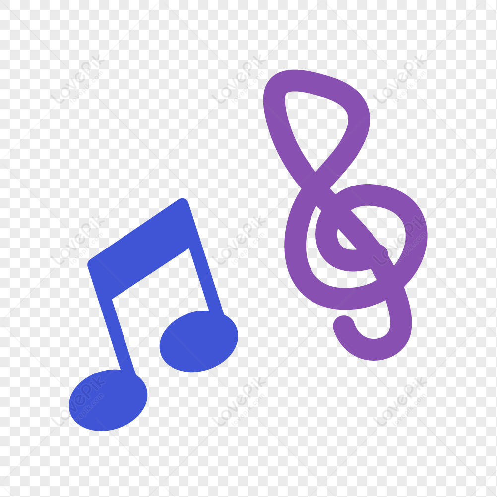 Vector cute hand drawn musical notes, hand-drawn notes, vector hand, music png image free download