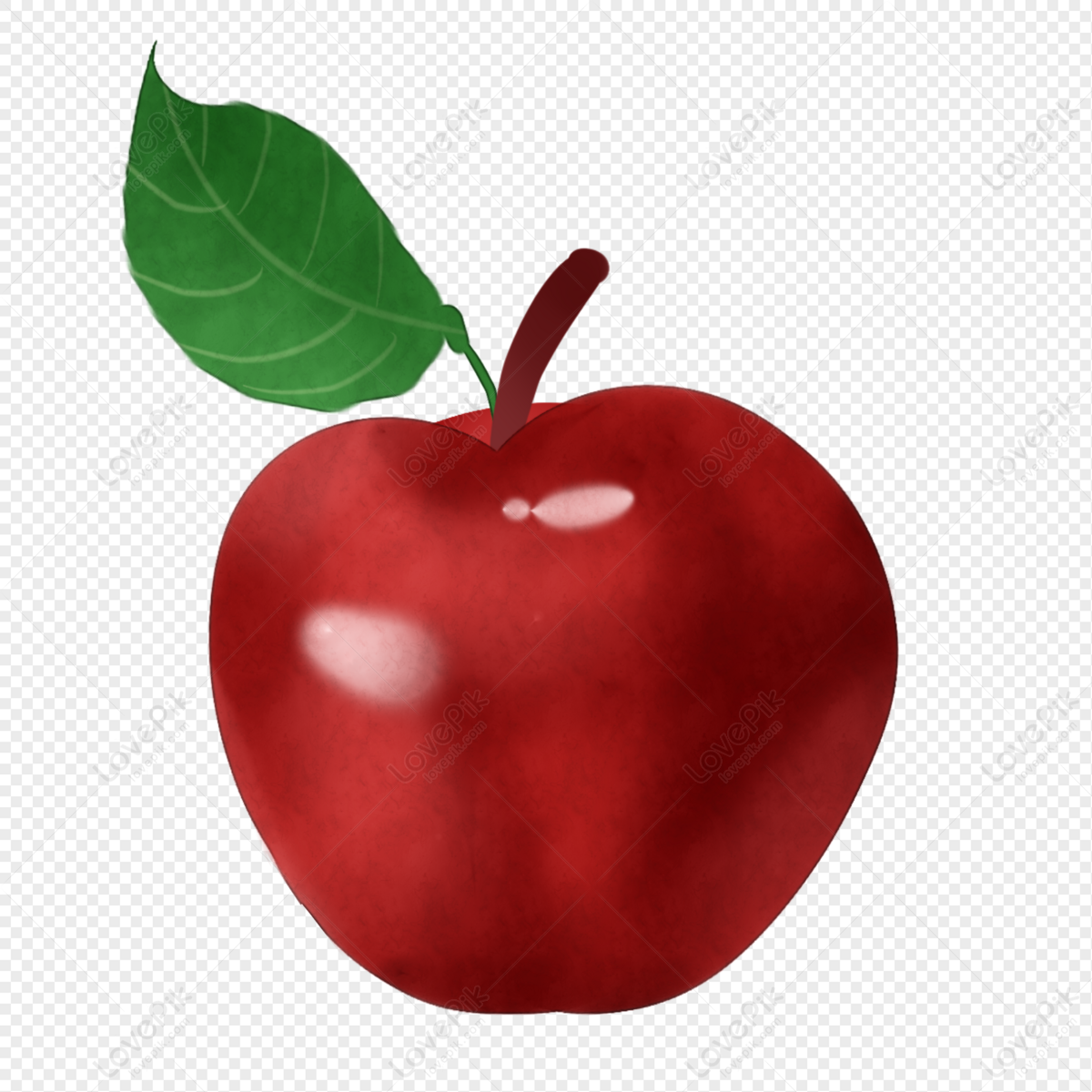 رسمة تفاحة