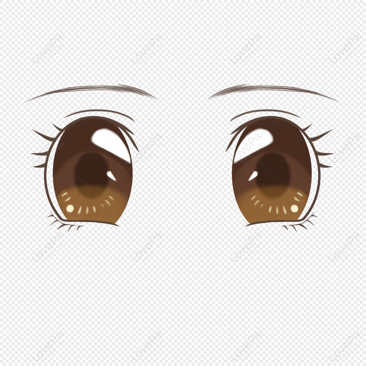 Anime Eyes Free Buckle 1 PNG Transparent Background And Clipart Image For  Free Download - Lovepik | 401229570