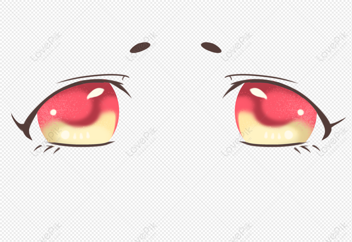 Anime Orange Eyes PNG Transparent Background And Clipart Image For Free  Download - Lovepik | 401229590