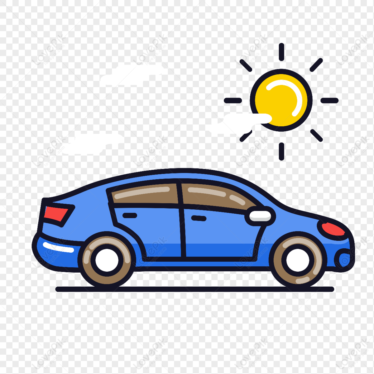 Car Icon Vector Art PNG Images
