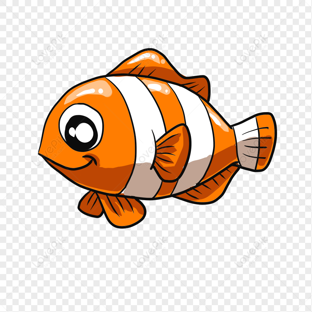 Cartoon Clownfish Creative Illustration PNG Free Download And Clipart Image  For Free Download - Lovepik | 401267563