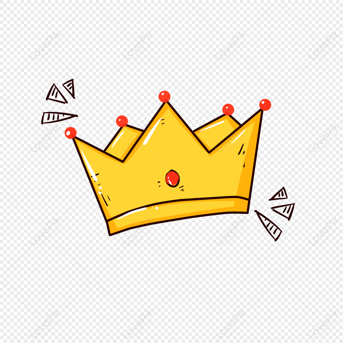 Cartoon Crown Free PNG And Clipart Image For Free Download - Lovepik |  401269949