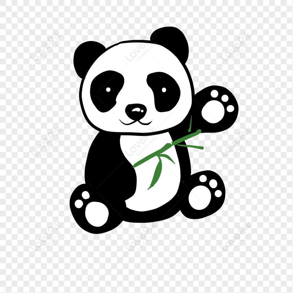 Cartoon Cute Panda Illustration PNG Hd Transparent Image And Clipart Image  For Free Download - Lovepik | 401268164
