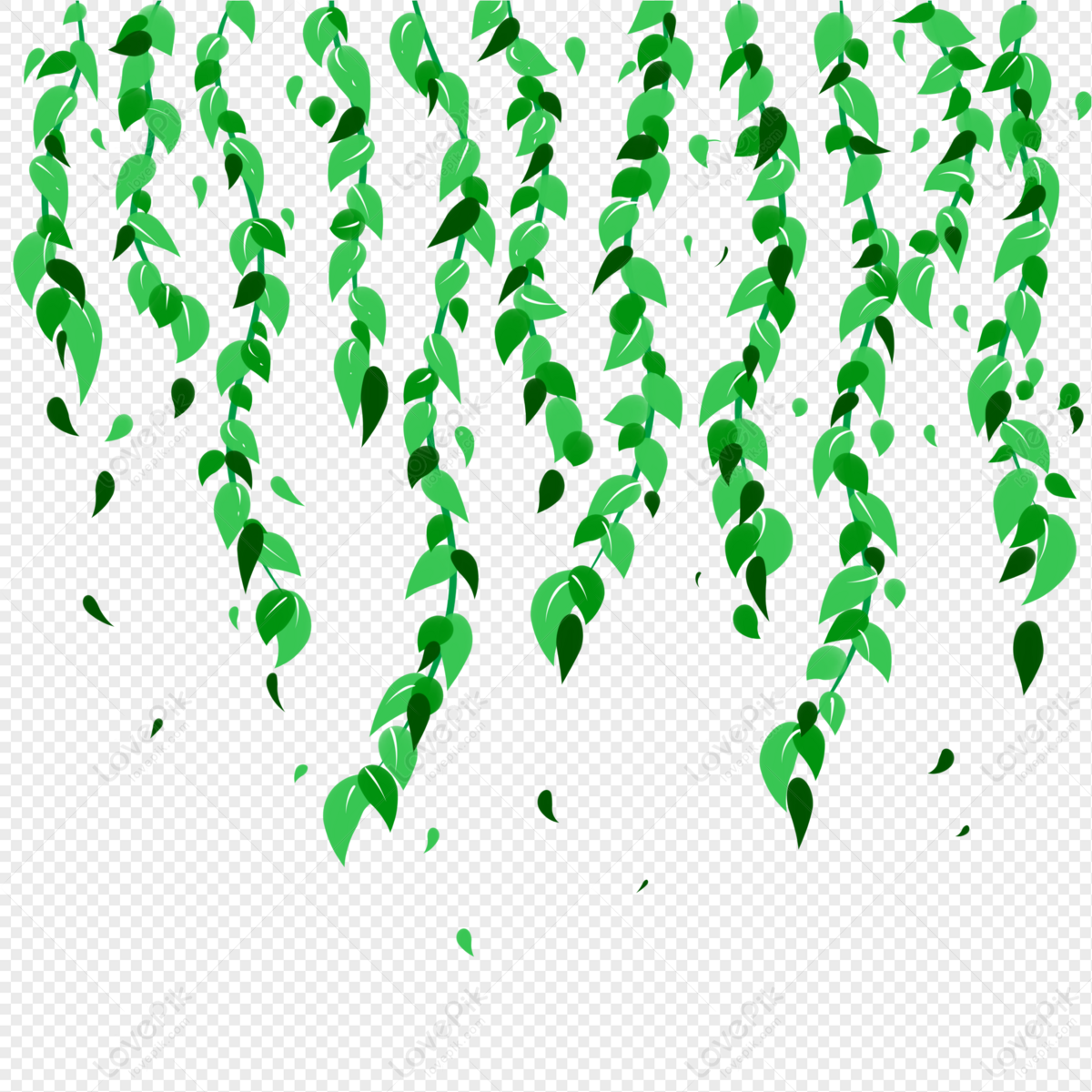 Cartoon Green Vine Wall PNG Transparent Image And Clipart Image For Free  Download - Lovepik | 401272157