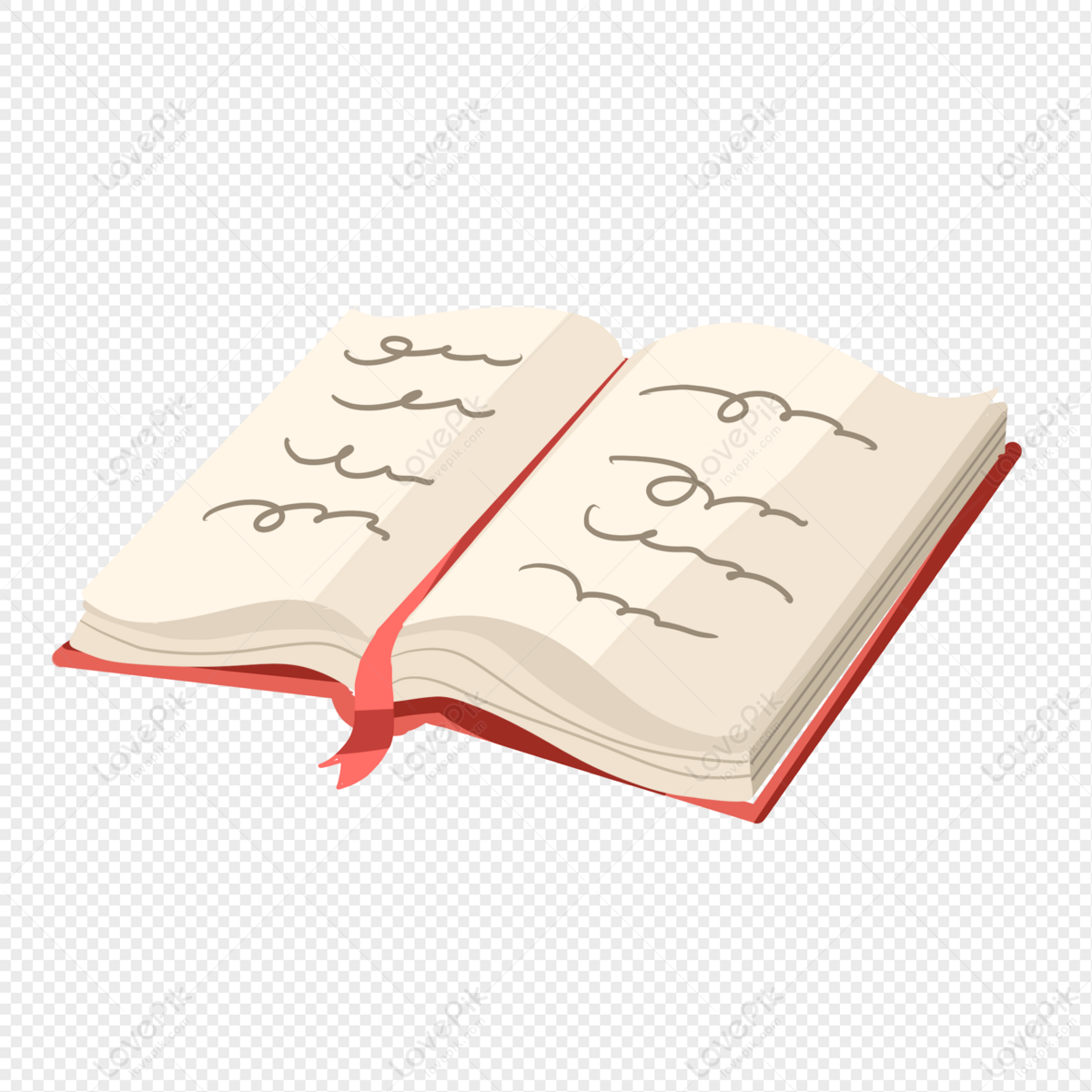 Cartoon Open Book Illustration PNG Free Download And Clipart Image For Free  Download - Lovepik | 401276453