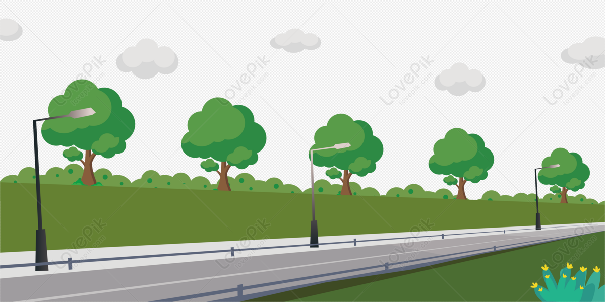 Cartoon Road PNG Images With Transparent Background | Free Download On  Lovepik