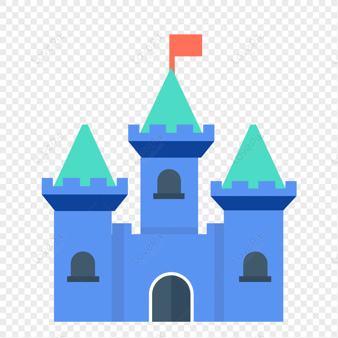 Frozen Castle PNG, Vector, PSD, and Clipart With Transparent