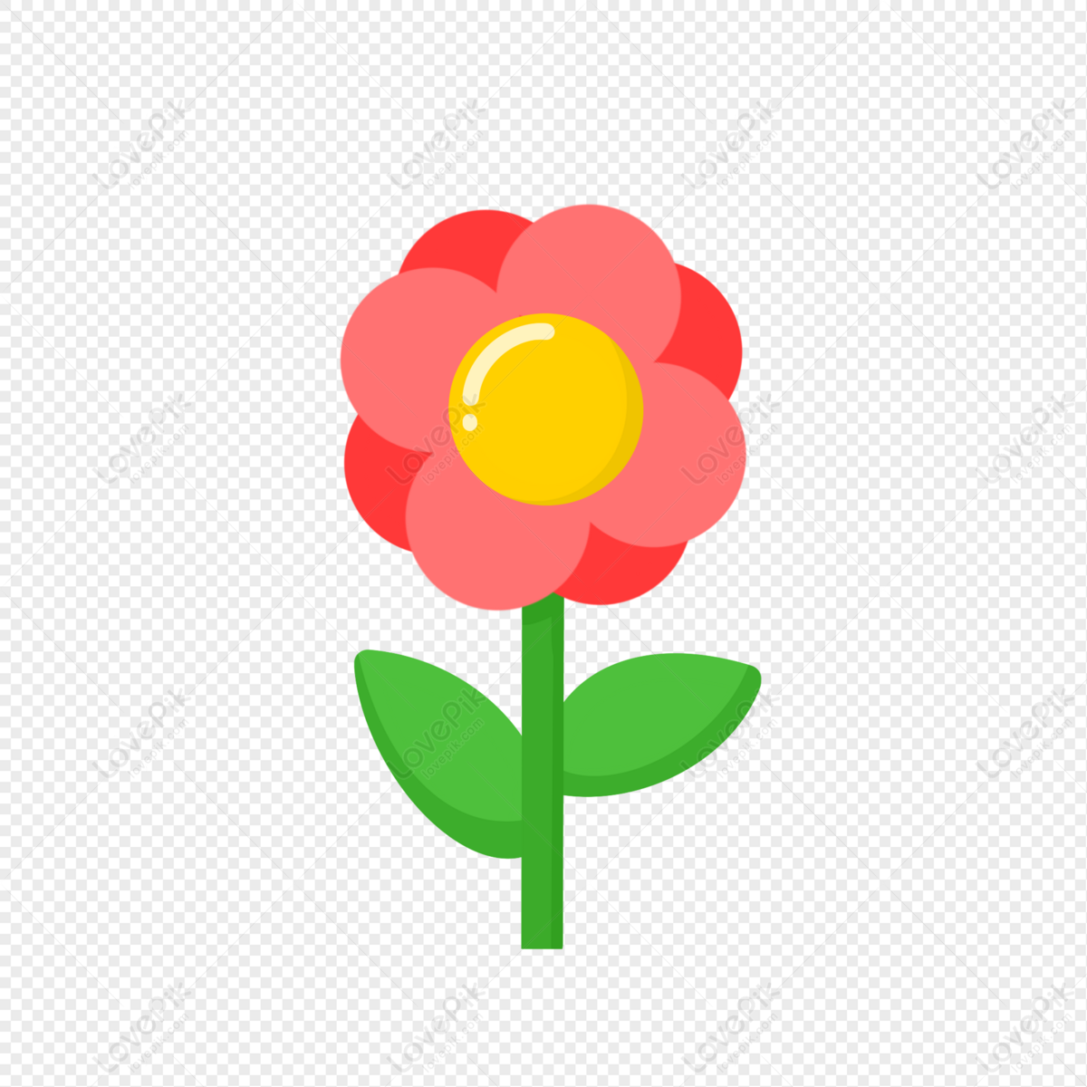Cute Cartoon Little Flowers PNG Free Download And Clipart Image For Free  Download - Lovepik | 401266203