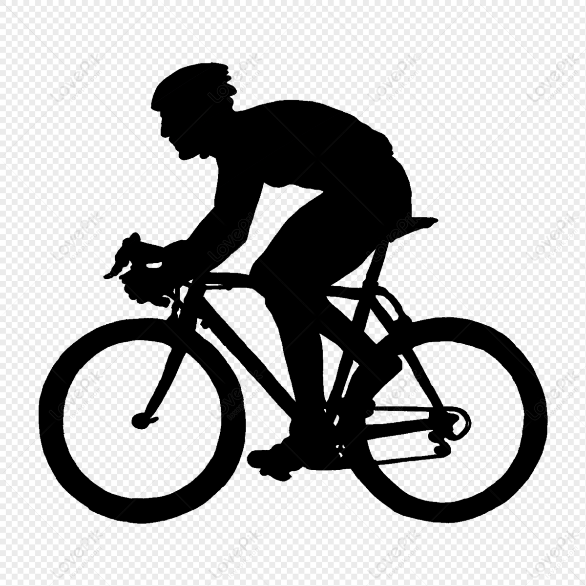 Bike Silhouette PNG Images With Transparent Background | Free Download ...