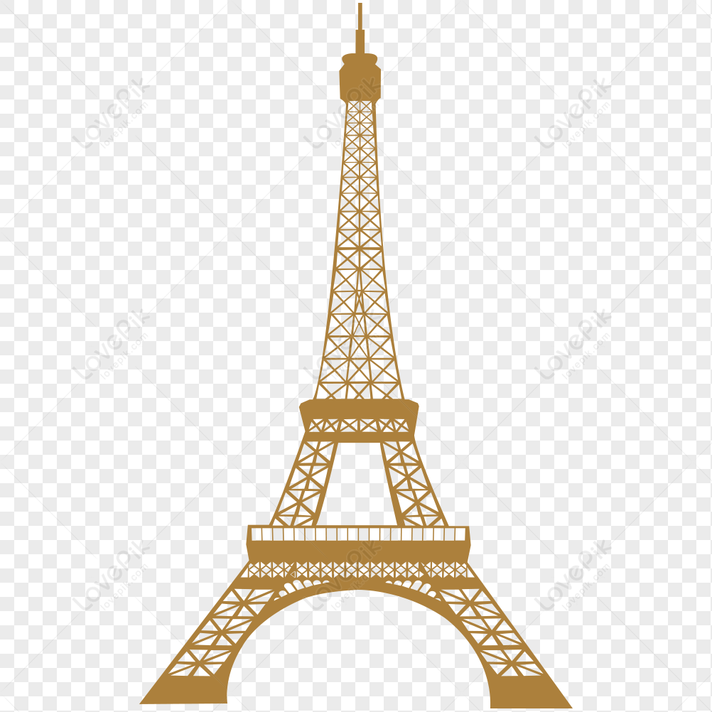 Eiffel tower silhouette, and architectural silhouettes, eiffel tower, tower silhouette png picture