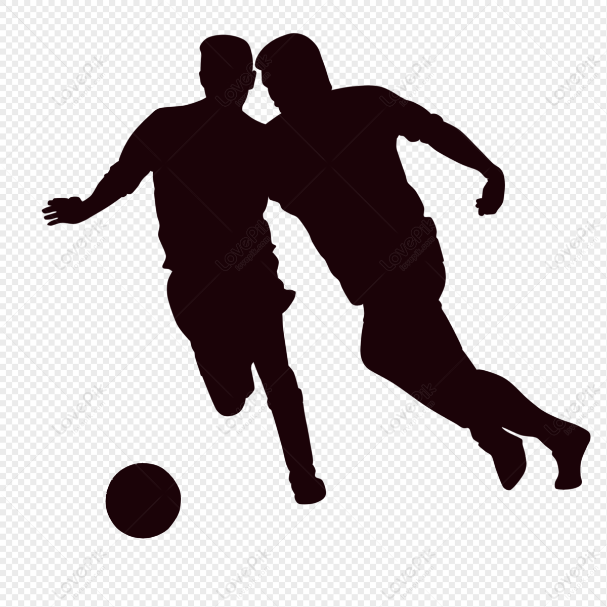 Soccer players dynamic football athletes poses Vector Image