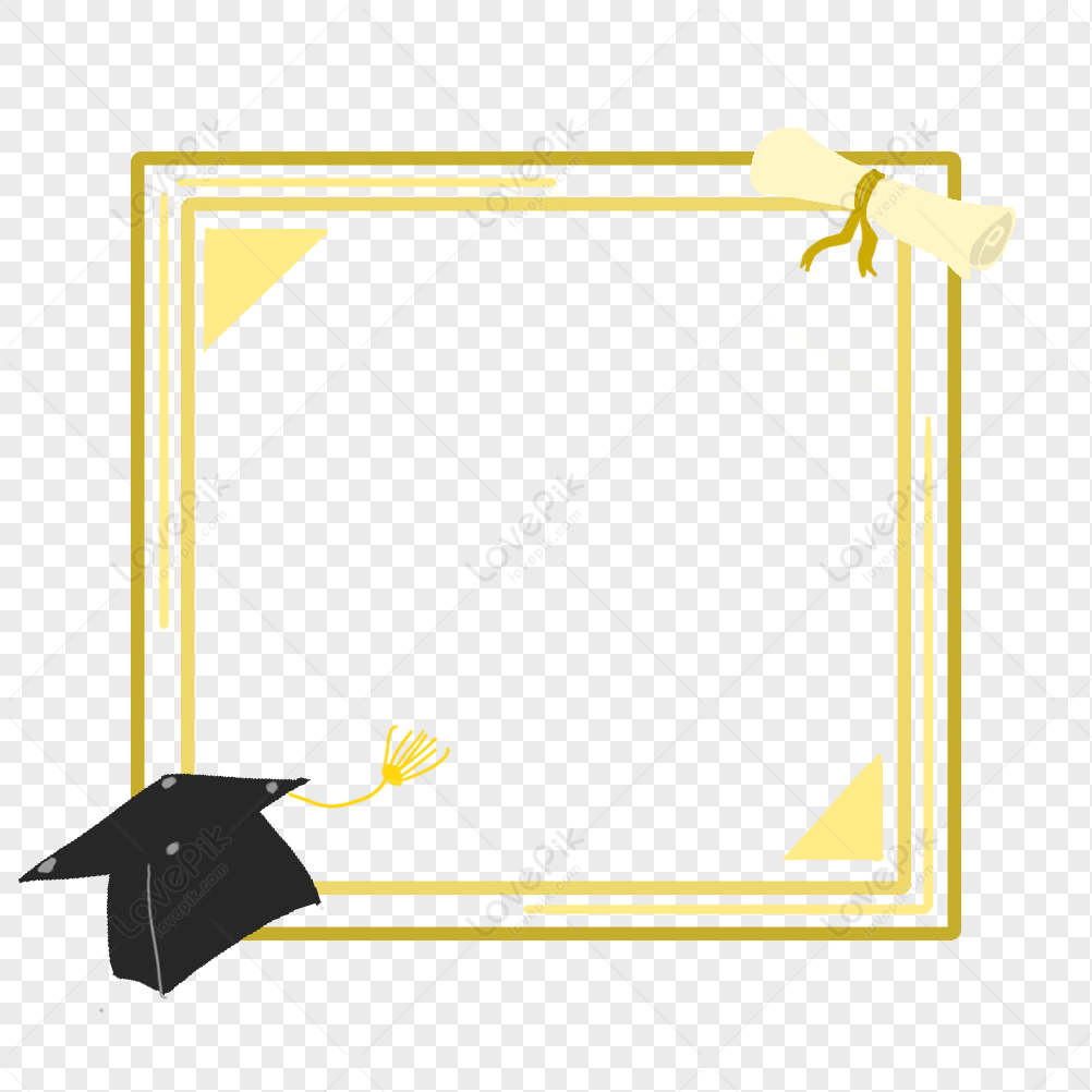 Graduation Border Png Images With Transparent Background Free