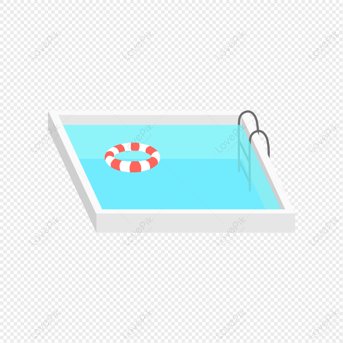 Hand Drawn Cartoon Minimalist Summer Swimming Pool PNG Free Download And  Clipart Image For Free Download - Lovepik | 401194393