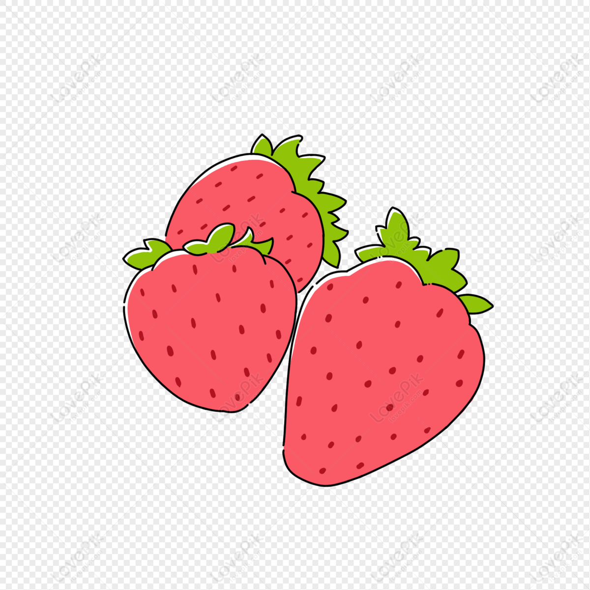 Cartoon Strawberry Images, HD Pictures For Free Vectors Download -  