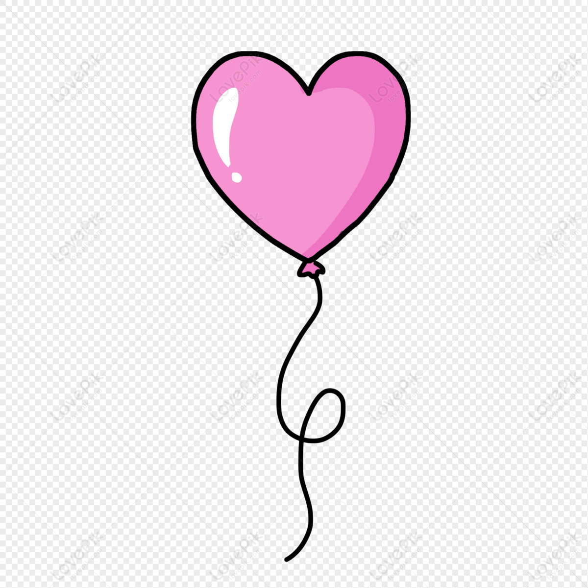 Love Balloon Cartoon PNG Image And Clipart Image For Free Download -  Lovepik | 401180838