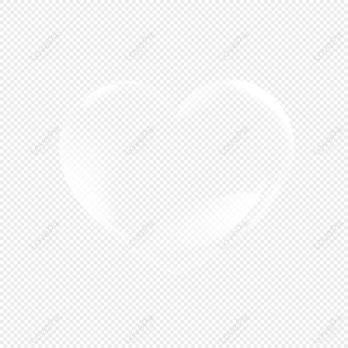 Valentine Heart Bubble PNG, Vector, PSD, and Clipart With