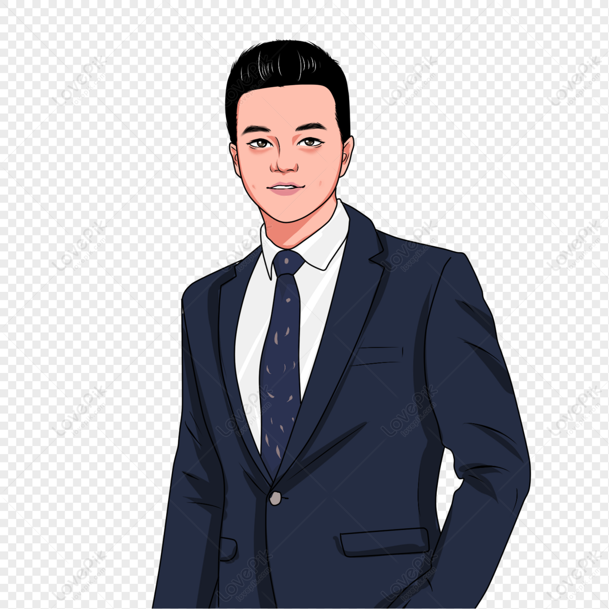 Man In A Suit Free PNG And Clipart Image For Free Download - Lovepik |  401227379