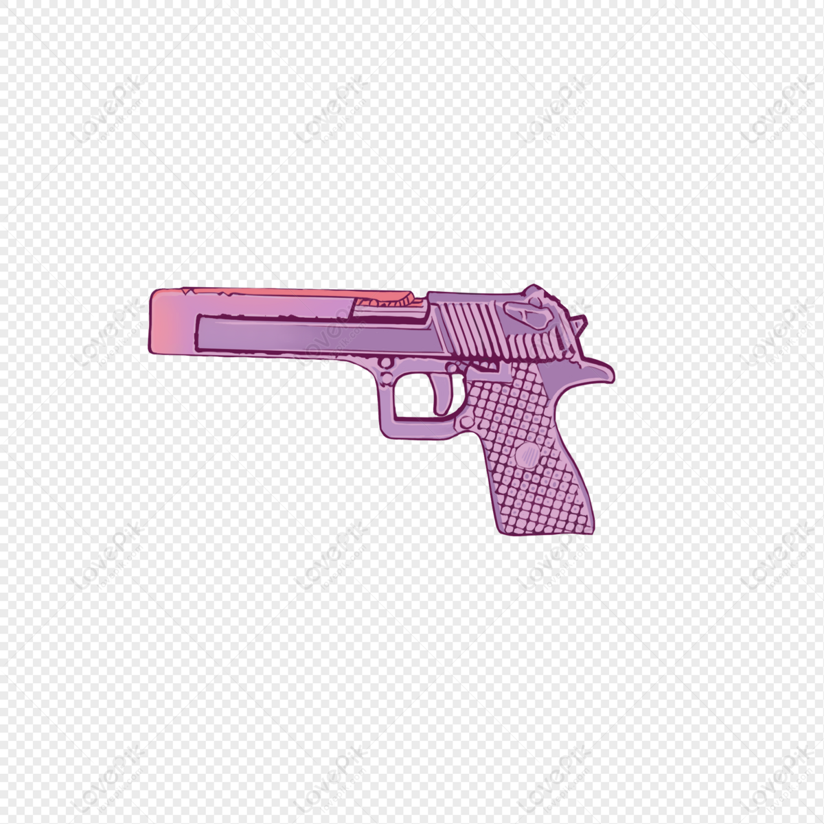 Pink Purple Gun PNG Transparent Background And Clipart Image For Free  Download - Lovepik | 401181680