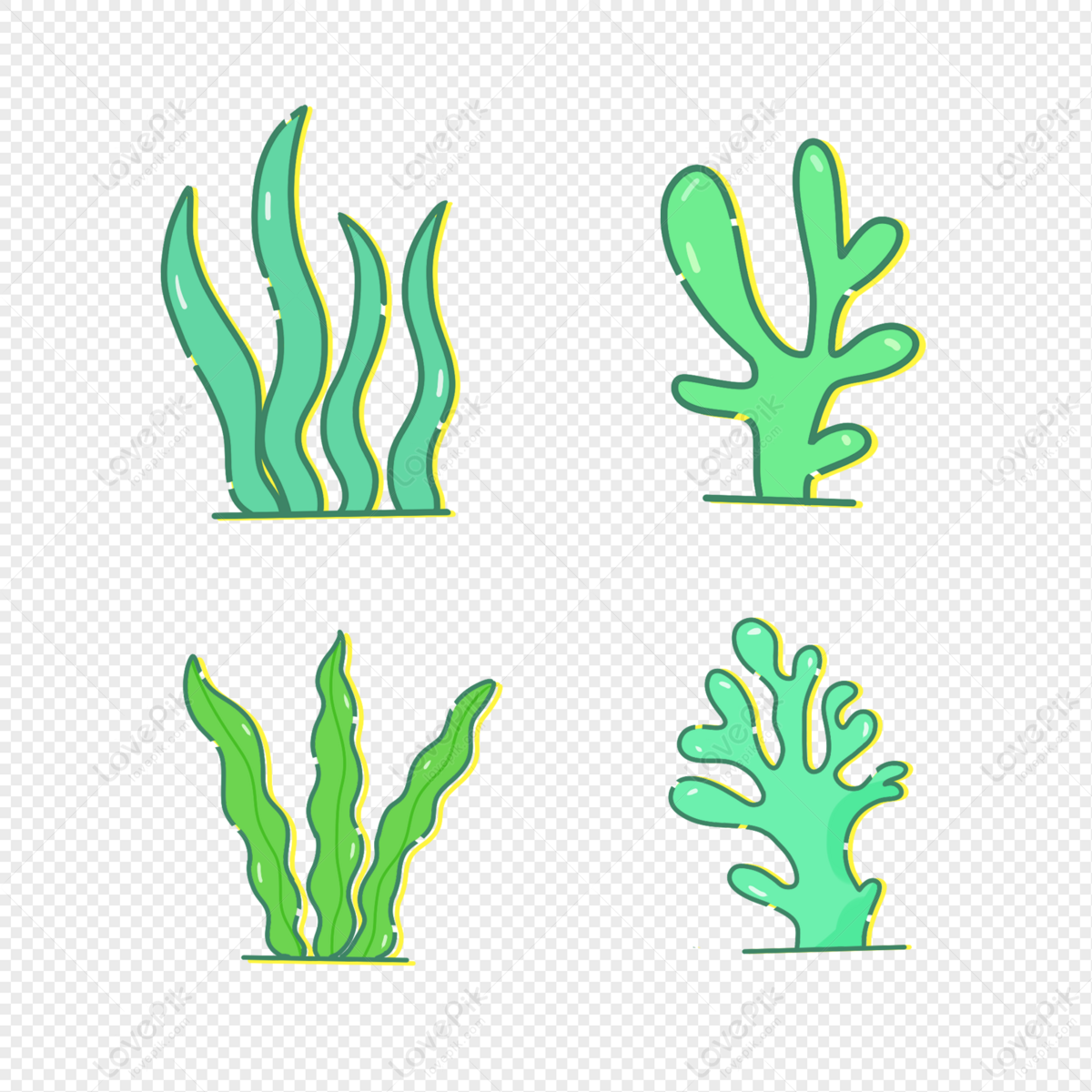 Seaweed Green PNG Image And Clipart Image For Free Download ...