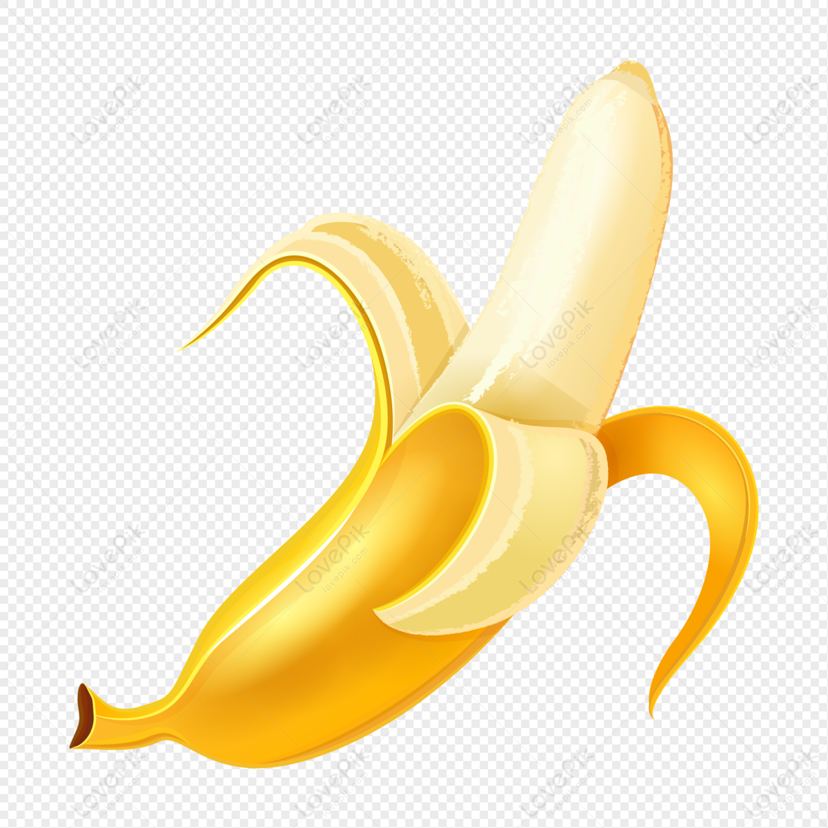 Logo of a realistic banana fries on Craiyon
