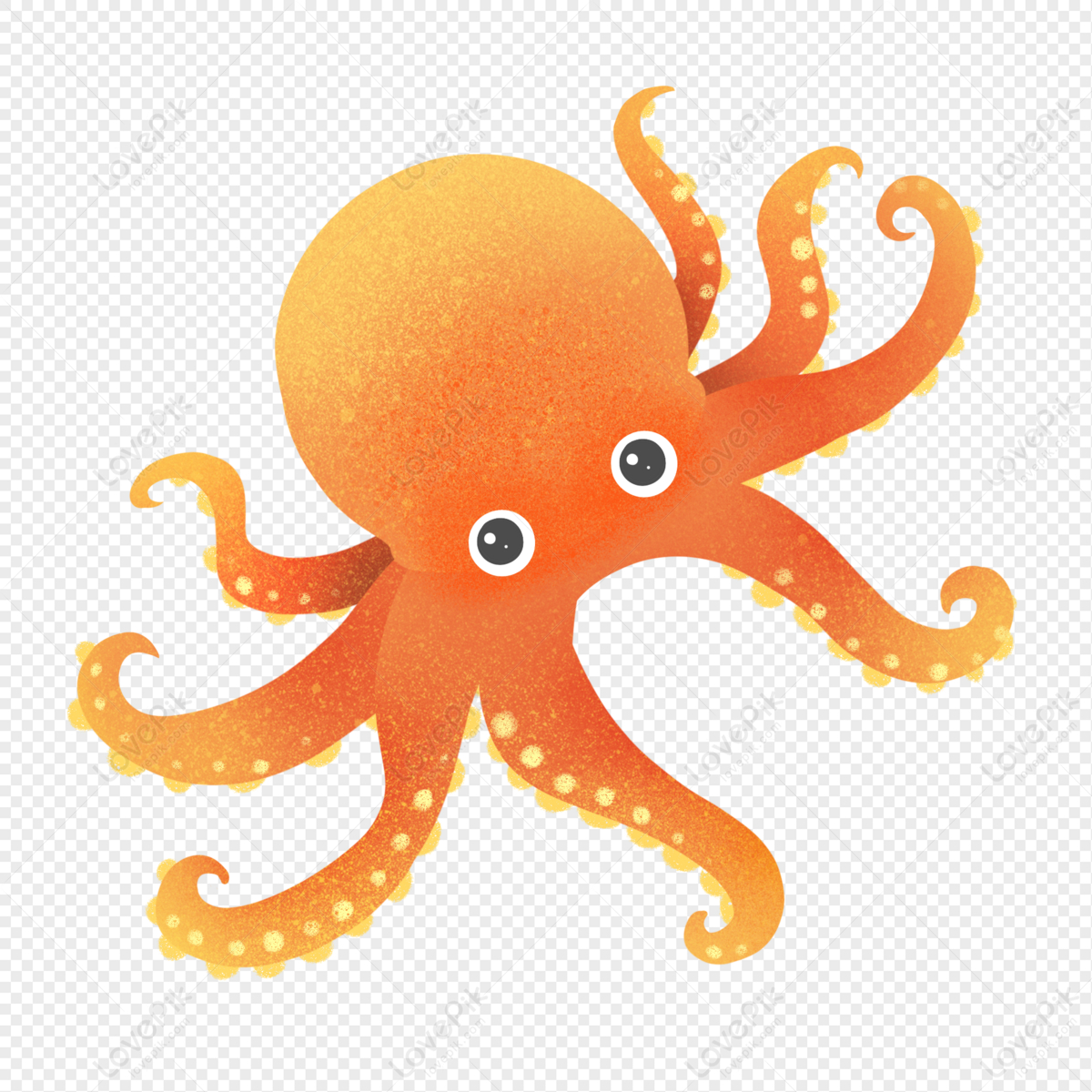 Angry Octopus PNG Transparent Images Free Download