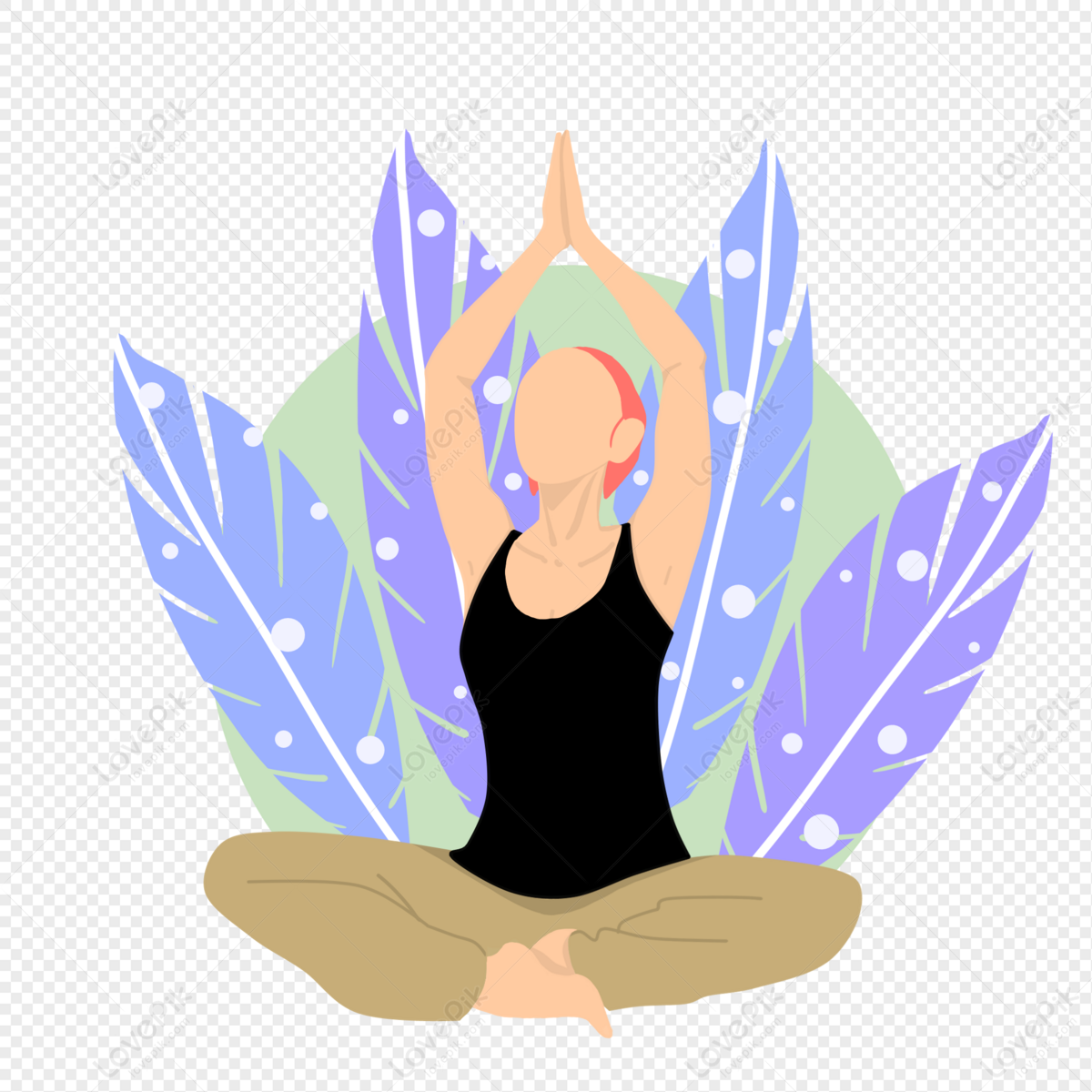 Premium Vector | Yoga person relaxing in lotus pose meditation drawn yoga  set blackwhite drawing