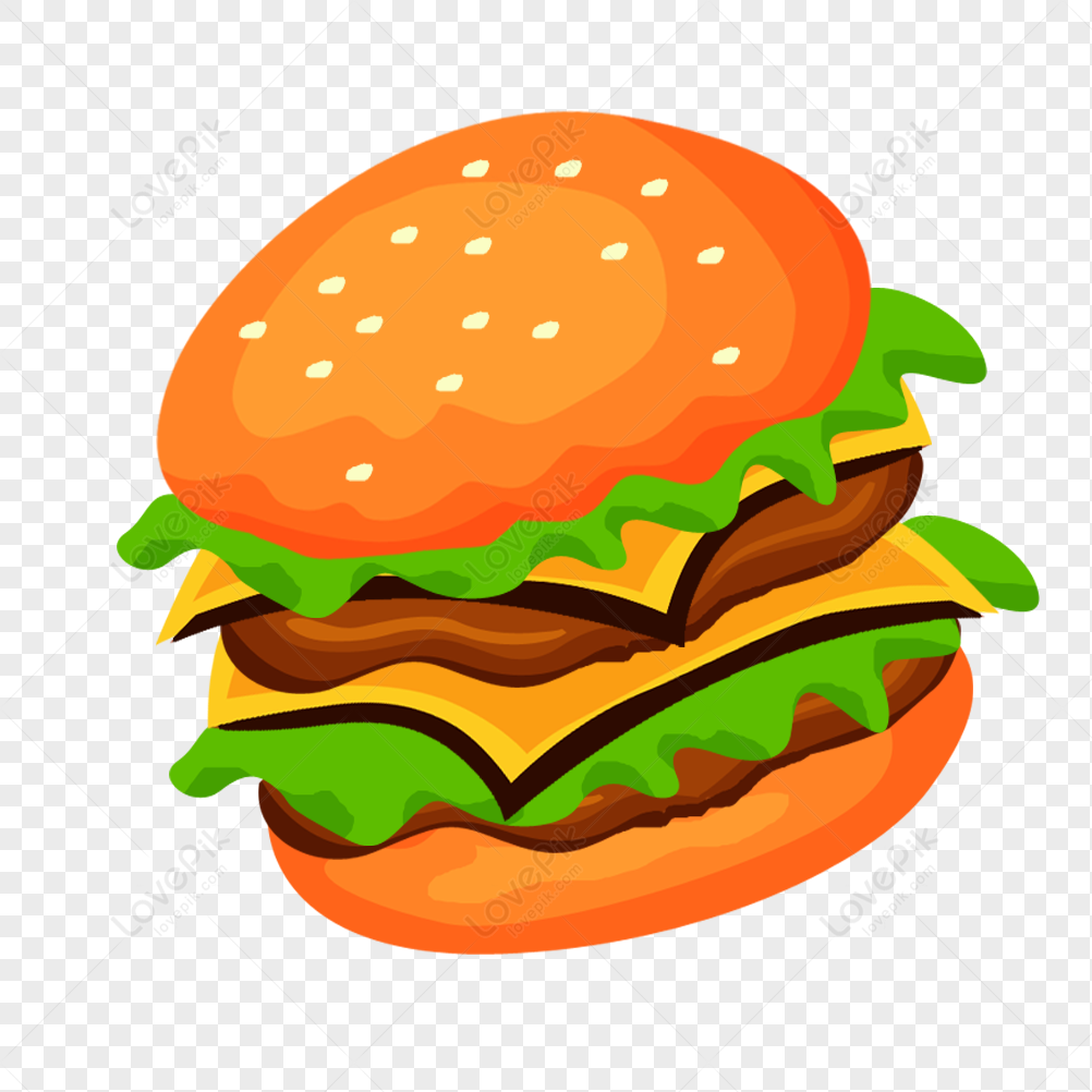 Anime-style cheeseburger illustration on Craiyon