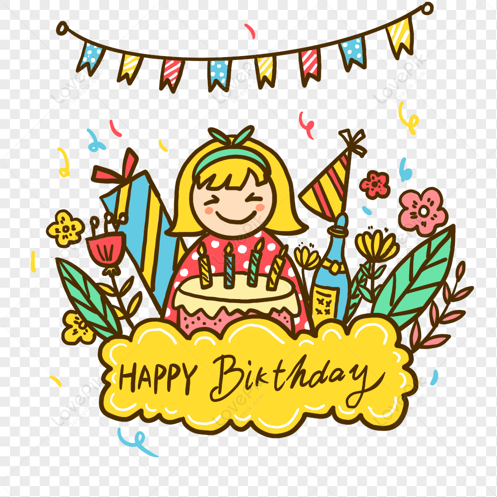 Cartoon Cake Happy Birthday Birthday Party PNG Transparent Image And  Clipart Image For Free Download - Lovepik | 401312707