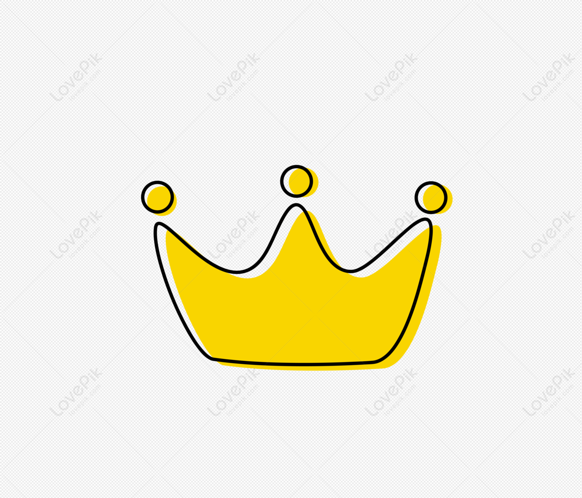 Cartoon Crown PNG Picture And Clipart Image For Free Download - Lovepik |  401367525