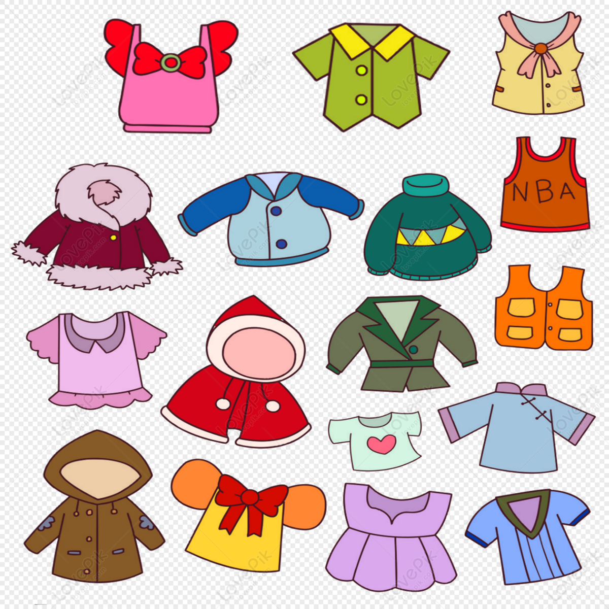 Wear Clothes Clipart Images, Free Download