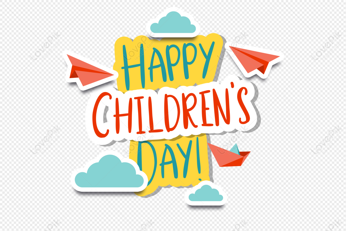 Happy Children's Day Words, 61, children, happy word png transparent image