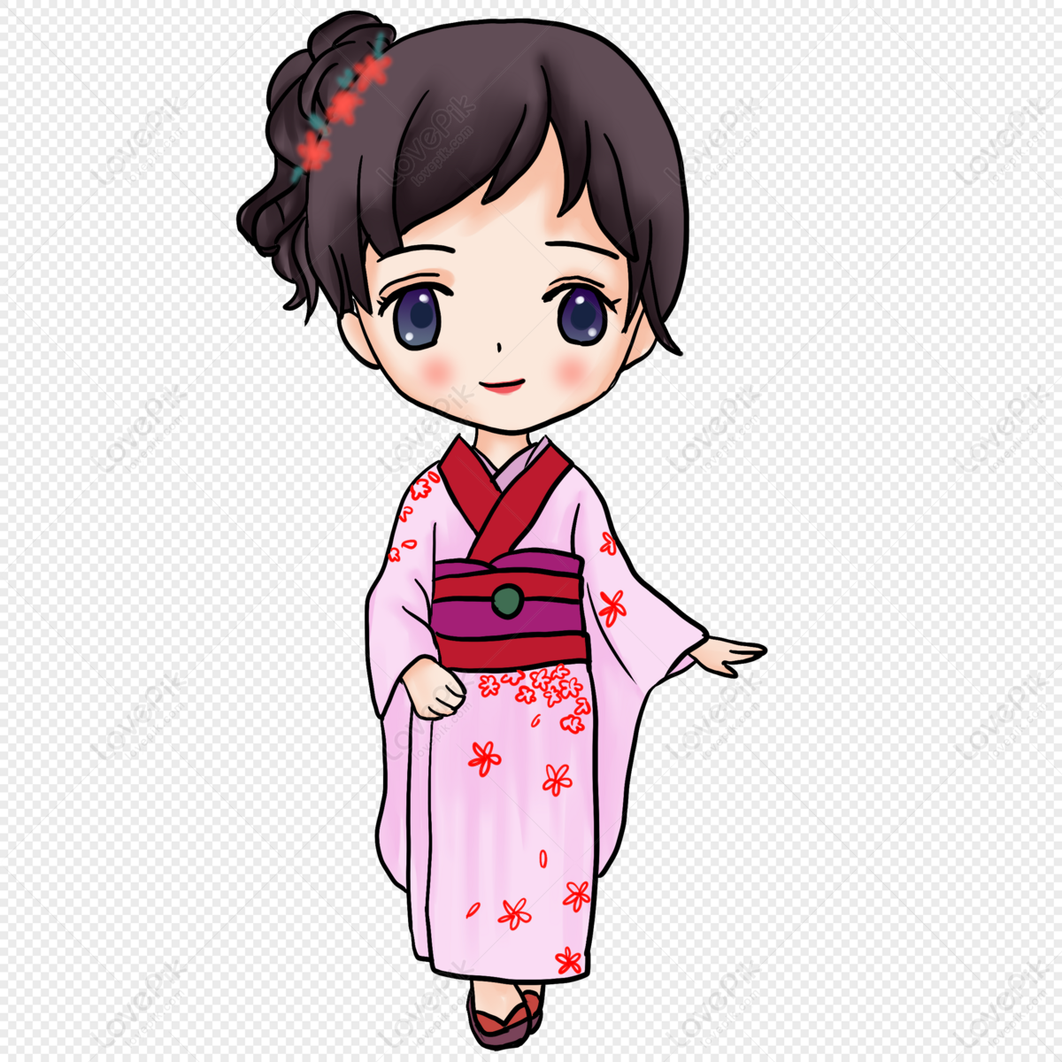 Japanese Woman Clipart