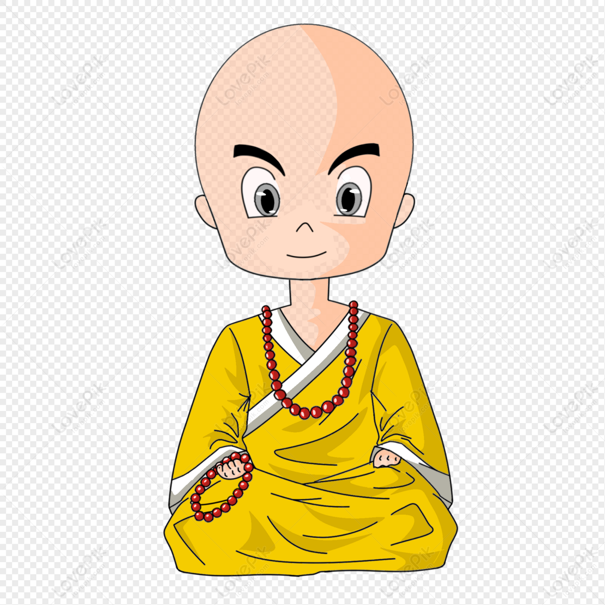 Little Monk PNG Images With Transparent Background | Free Download On  Lovepik