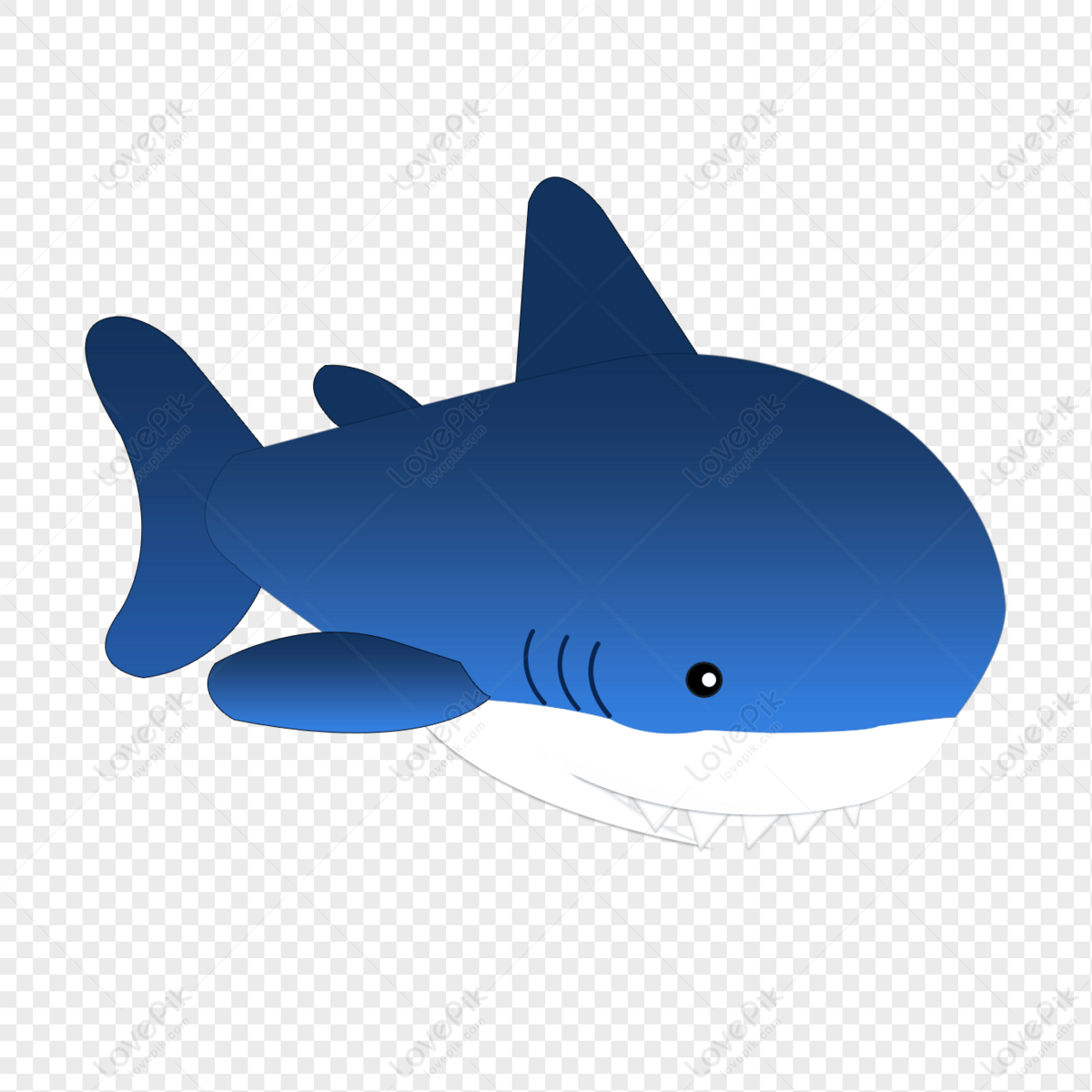 Hình ảnh Phiên Bản Q Cá Mập Vẽ Tay Cá Mập Phim Hoạt Hình Cá Mập ...
