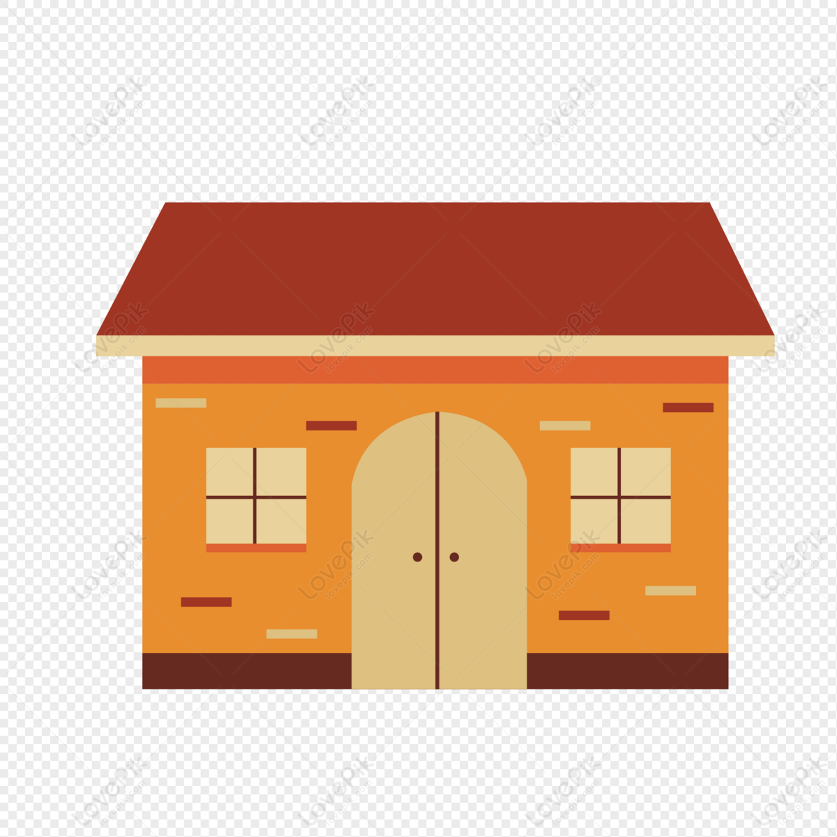 Red House PNG Image And Clipart Image For Free Download - Lovepik ...