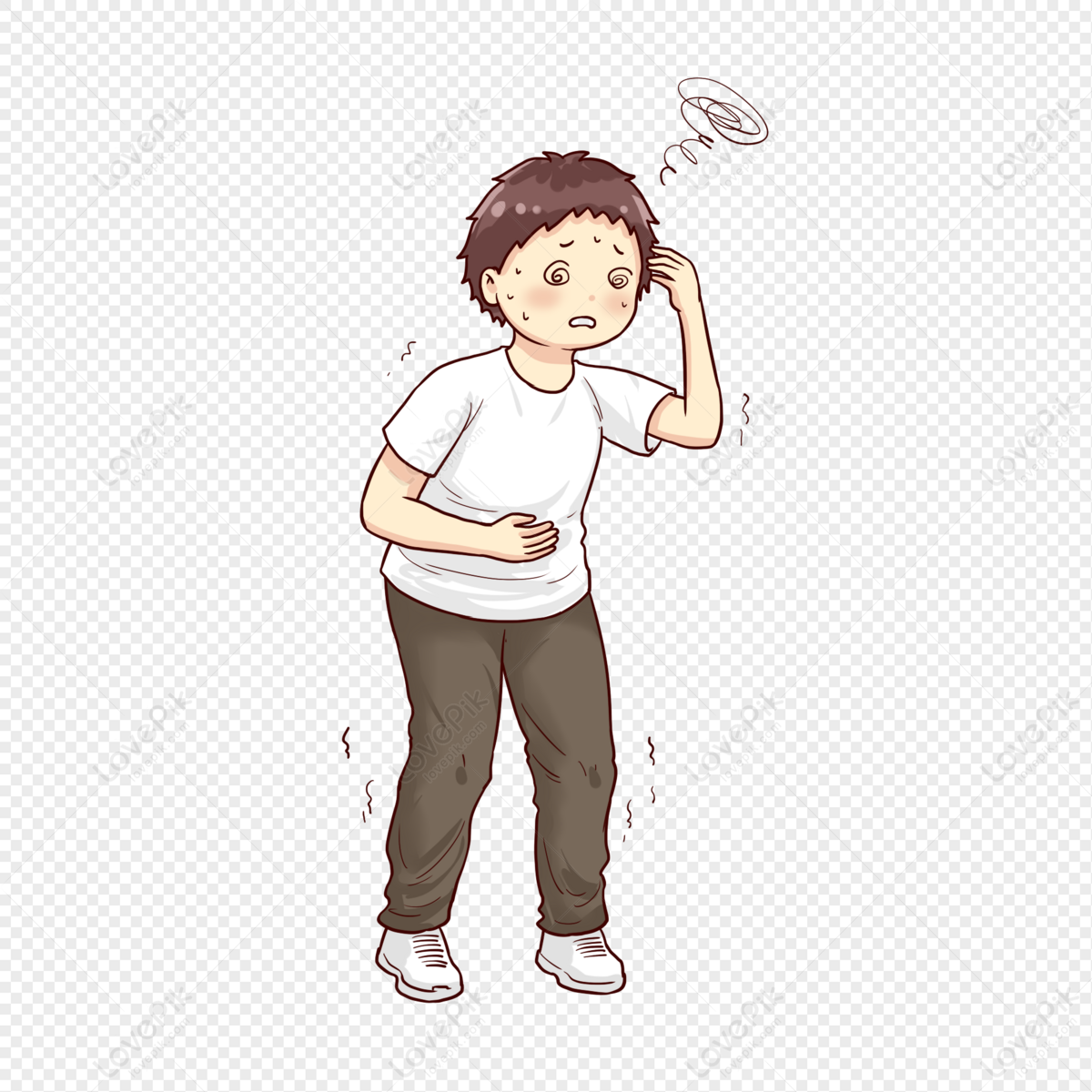 Sick Person Free PNG And Clipart Image For Free Download - Lovepik |  401301049