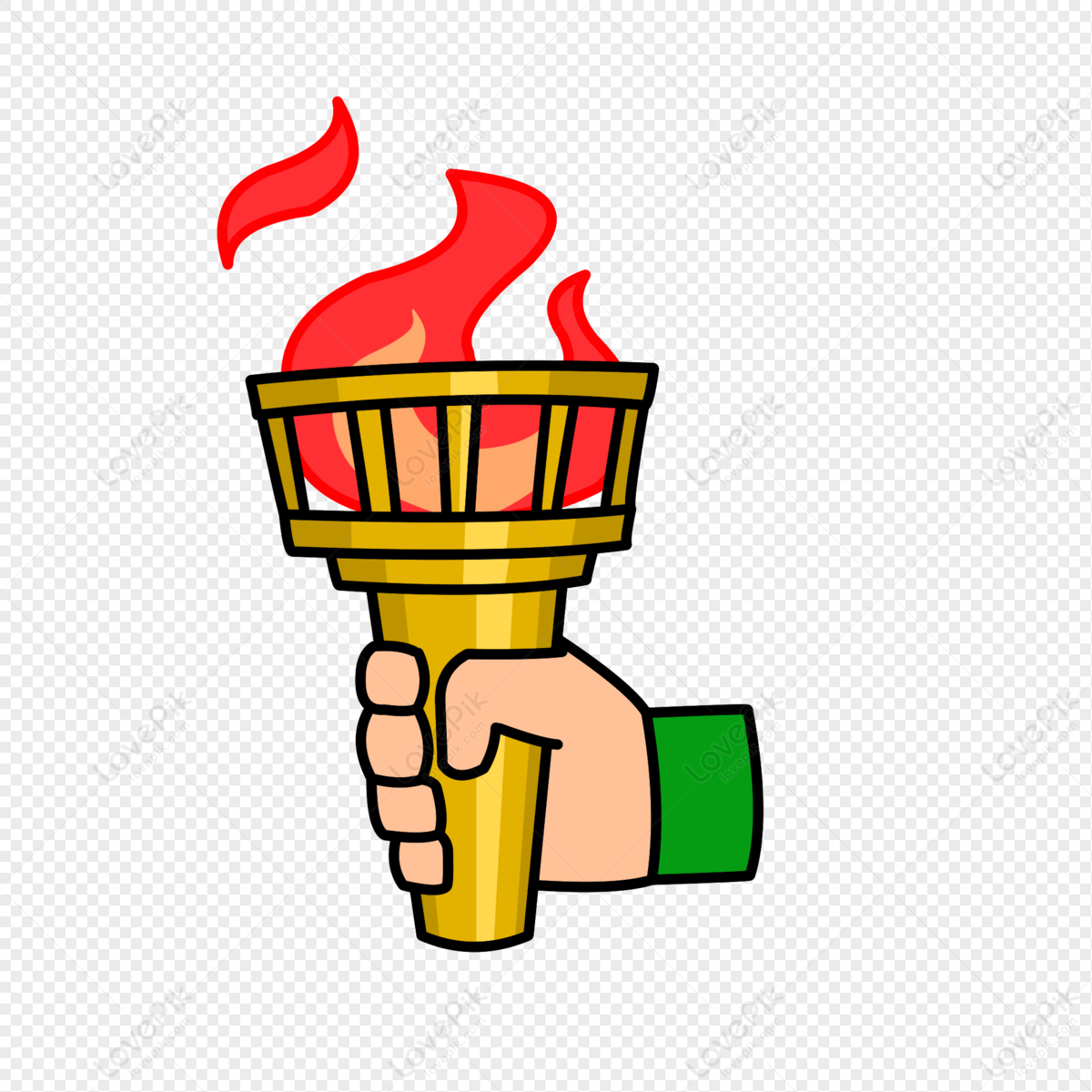 Fire Torch PNGs for Free Download