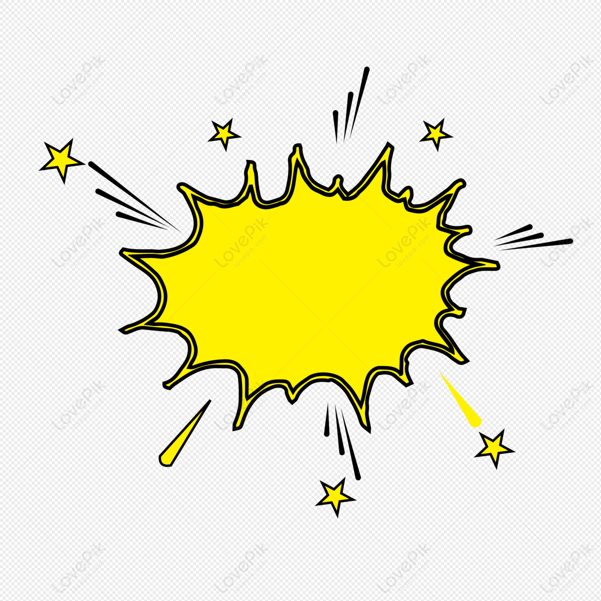 Ai Vector Cute Cartoon Dialogue Explosion Content Box Pop Wind E PNG White  Transparent And Clipart Image For Free Download - Lovepik | 401440262