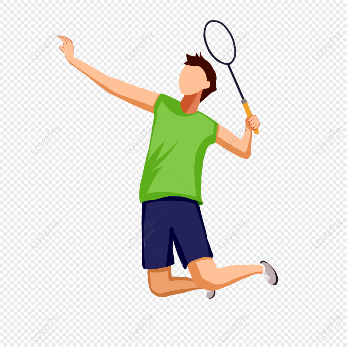 Player badminton Badminton