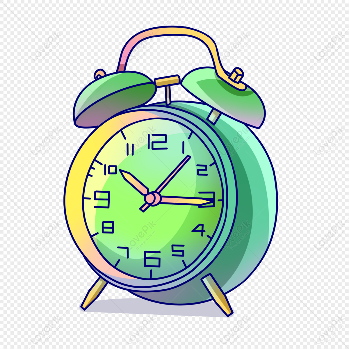 Cartoon Alarm Clock Picture PNG Transparent Background And Clipart Image  For Free Download - Lovepik | 401484660