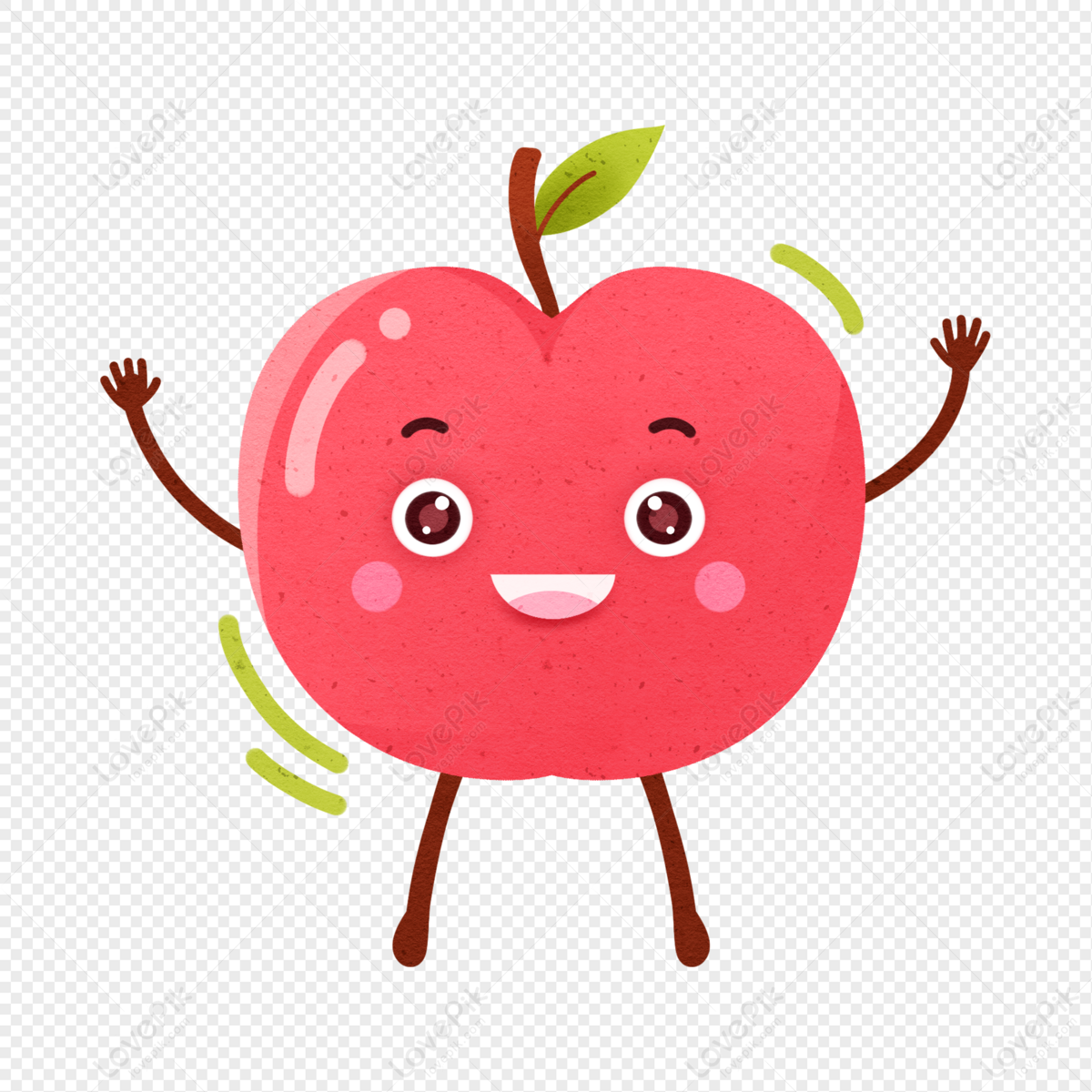 Cartoon Apple PNG Transparent Background And Clipart Image For Free  Download - Lovepik | 401408750